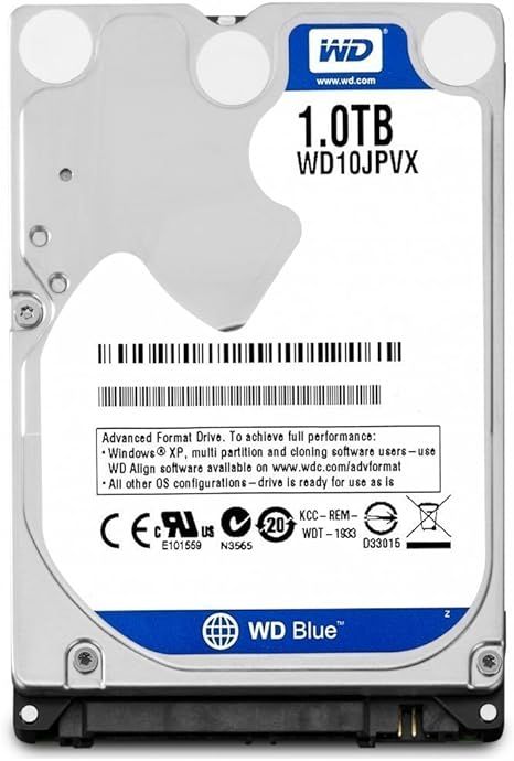 WD 2016 New Blue 1TB 2.5 inches Laptop Notebook