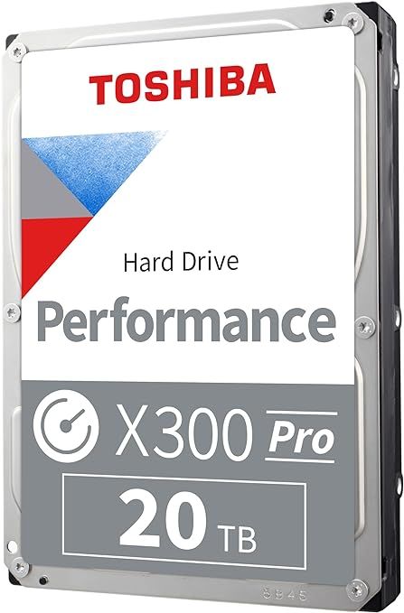 Toshiba X300 PRO 20TB High Workload Performance