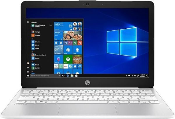 HP Stream 11 Laptop, Intel Celeron N4020, 4 GB RAM, 64 GB Storage