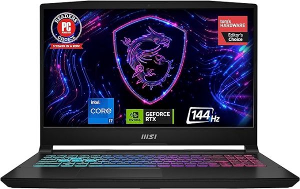 MSI Katana 15 15.6" 144Hz FHD Gaming Laptop: 13th Gen Intel Core i7